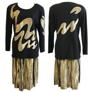 Outlander Vintage 2-Piece Sweater & Skirt Set - Lg